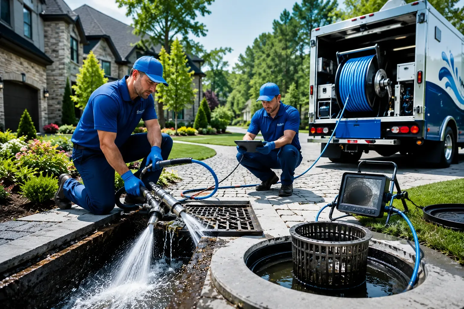 Local outdoor drain cleaning professionals in Prairie City, IA